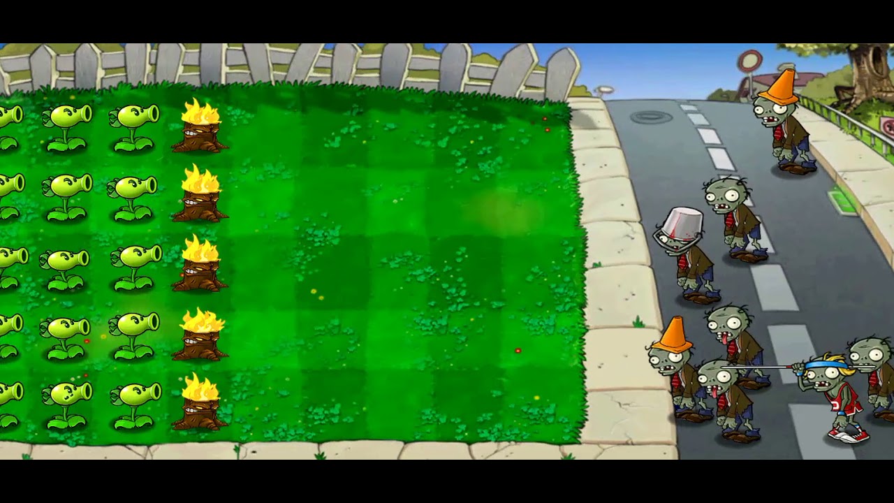 lets play plants vs zombies part 1 - YouTube