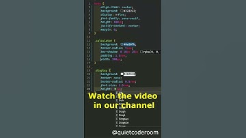 Programming a Calculator with HTML, CSS & JavaScript | ASMR Coding (No Talk)