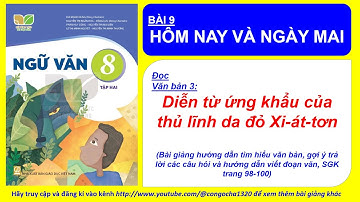 BÀI 9- DIỄN TỪ ỨNG KHẨU CỦA THỦ LĨNH DA ĐỎ XI-ÁT-TƠN- Ngữ văn 8, tập 2-Kết nối, trang 98-100
