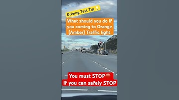 Orange Traffic Lights #drivingfails #drivingtips #drivingtest #fyp #drivinginstructor #learners