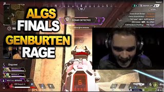 DZ Genburten Rages at Teammate Interfering in ALGS Final Game!!