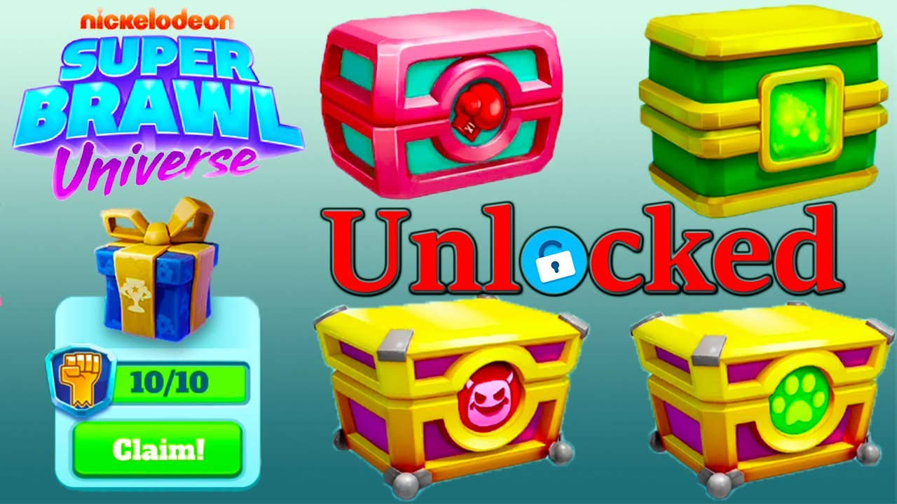 Super Brawl Universe OPEN ALL MEGA CHESTS - PvP Arena 3 vs 3  Gameplay 2021