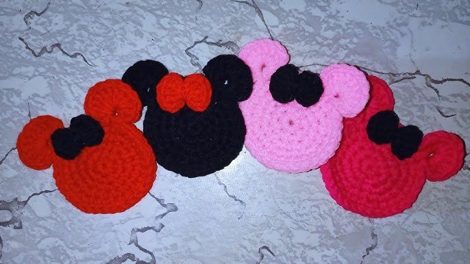 DIY Mickey Mouse Rope Coasters