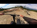 Coast Gravity Bike Park. Top to bottom lap GoPro POV. Black Tech and some red flow.