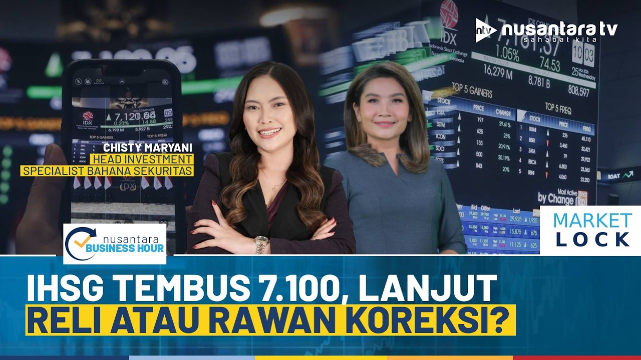 [LIVE] IHSG Tembus 7.100, Lanjut Reli atau Rawan Koreksi? | NBH - YouTube