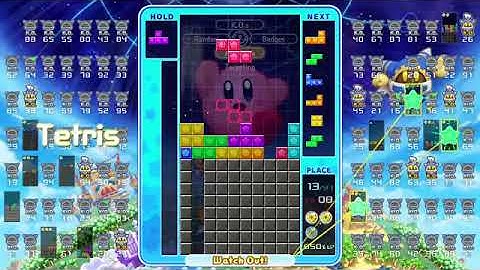 my matrix was whining again but my tetris clear calmed it down in tetris 99 today!!!!!!!!!