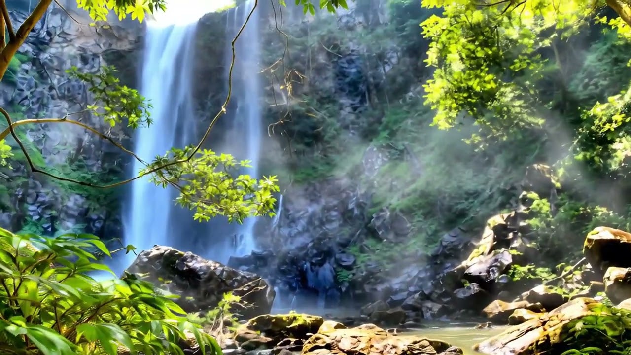 Waterfalls In the South Pacific Ver1