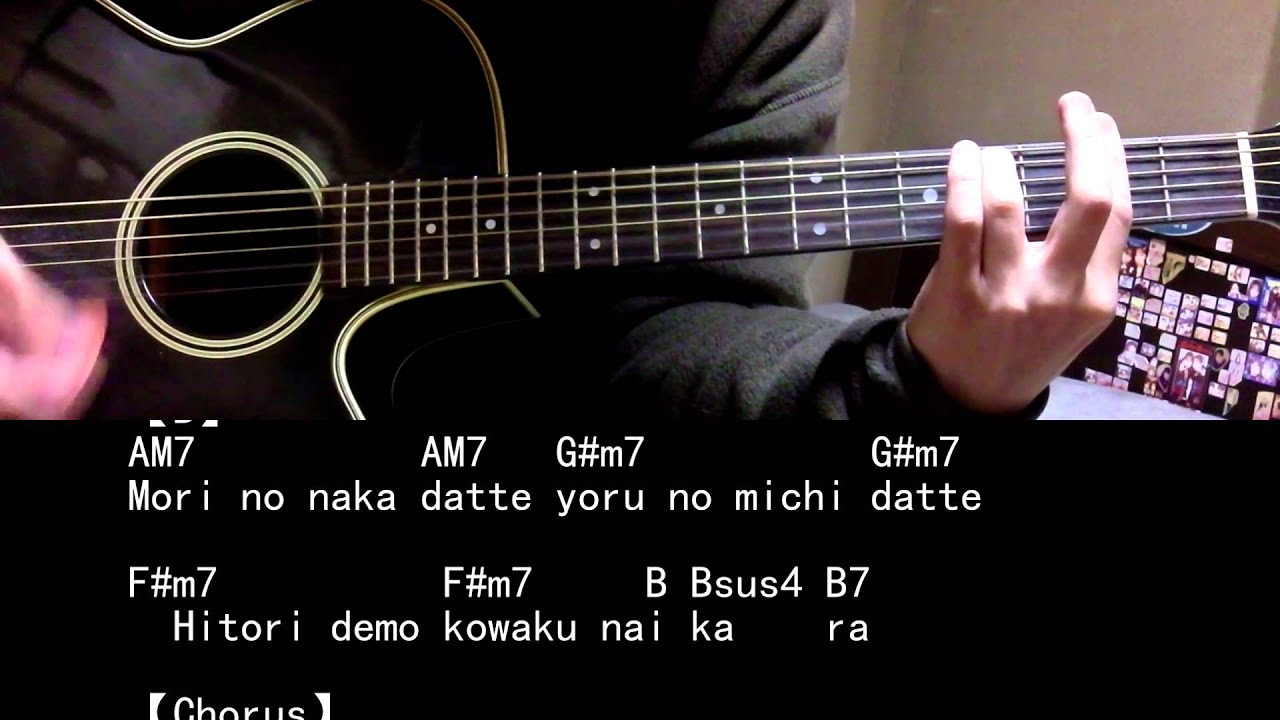 【コード】ものべの ｰhappy endｰ OP - ものべののうた [ギター]