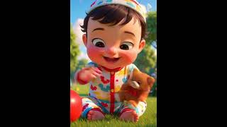 Cute Baby Playing in the Park! 😍 First Outdoor Playtime Fun