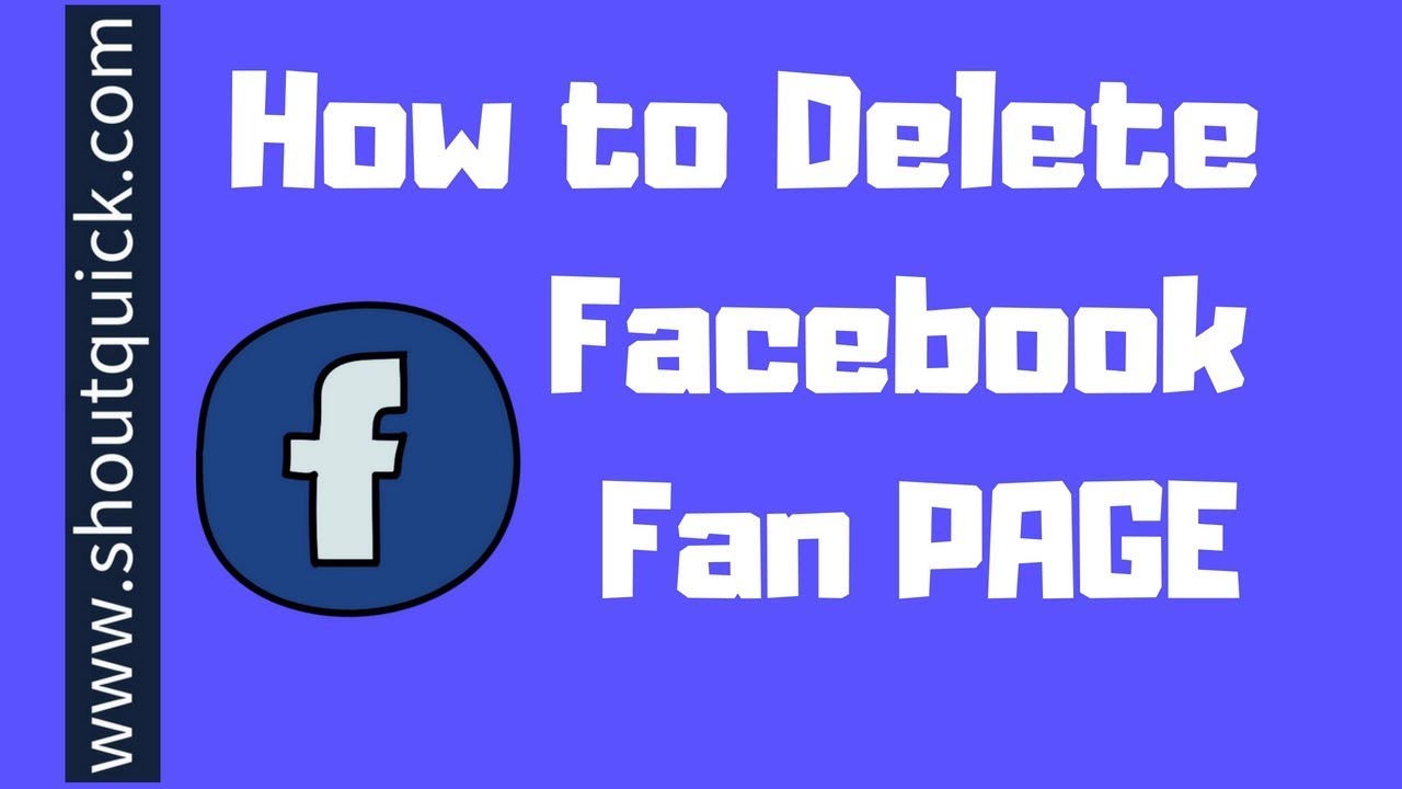 how to delete facebook page,Remove FB Page Permanently - YouTube