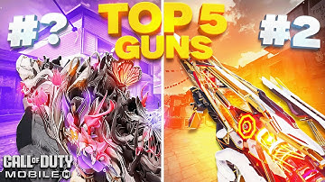 TOP 5 Guns of Season 5 in Call of Duty Mobile
