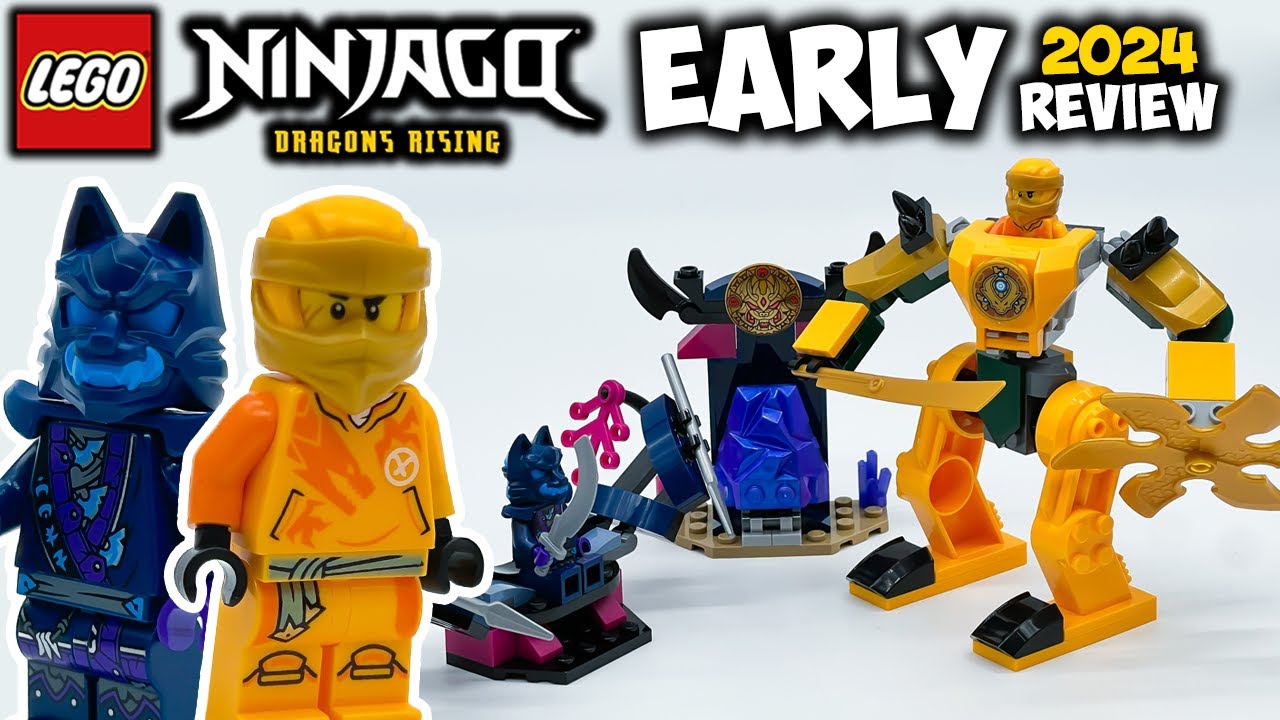 LEGO Reveals New Ninjago: Dragons Rising Sets and a TV Series