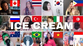 Who Sang It Better :BLACKPINK(블랙핑크) - Ice Cream ( 12 different countries )