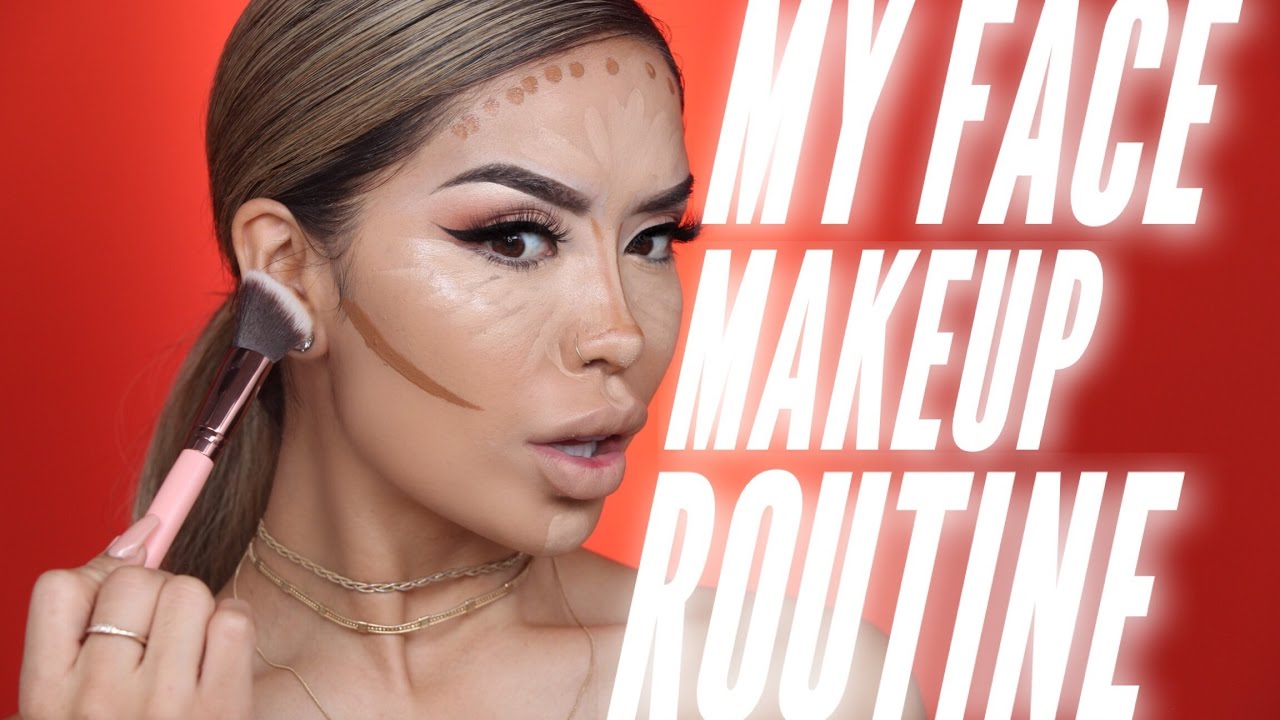 My Go-to face makeup routine | iluvsarahii - YouTube