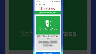 SafeEntry Code app to check in and out SafeEntry in 1 second screenshot 4