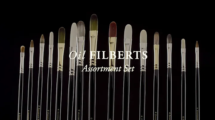 Oil Filberts Assortment Set by Rosemary & Co