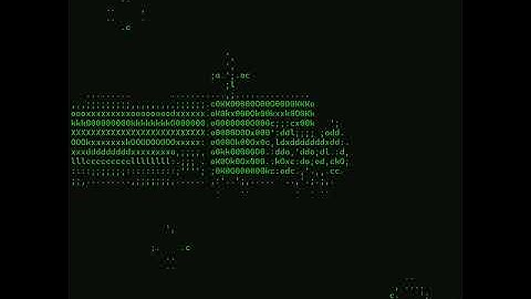 curl ascii.live/nyan          #rek