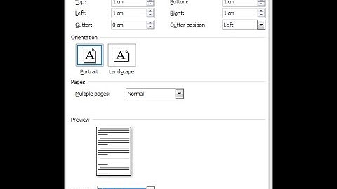 6. របៀបកំណត់ប្រភេទក្រដាស់ | How to set page setup in Ms.Word