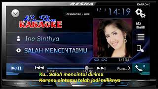 Download Lagu Karaoke SALAH MENCINTAI MU ,,INE SINTIA MP3