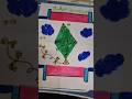 Makar sankranti greeting card 💡#diy #shorts #makarsankranti #art #ytshorts #kite