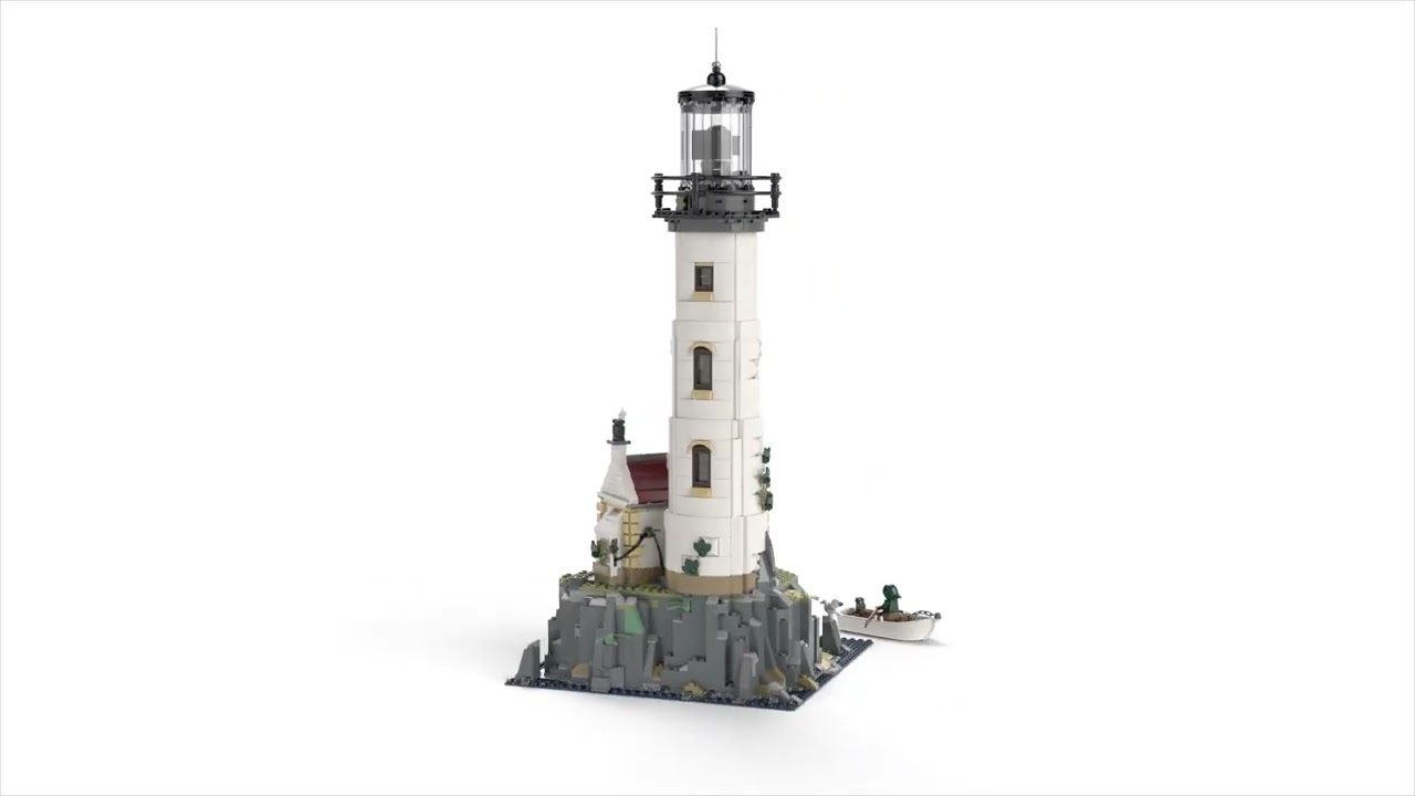 LEGO Ideas : au tour du projet The Lighthouse (Le Phare) - HelloBricks