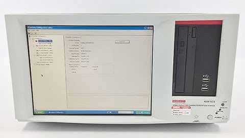 Keithley 4200-SCS Semiconductor Characterization System