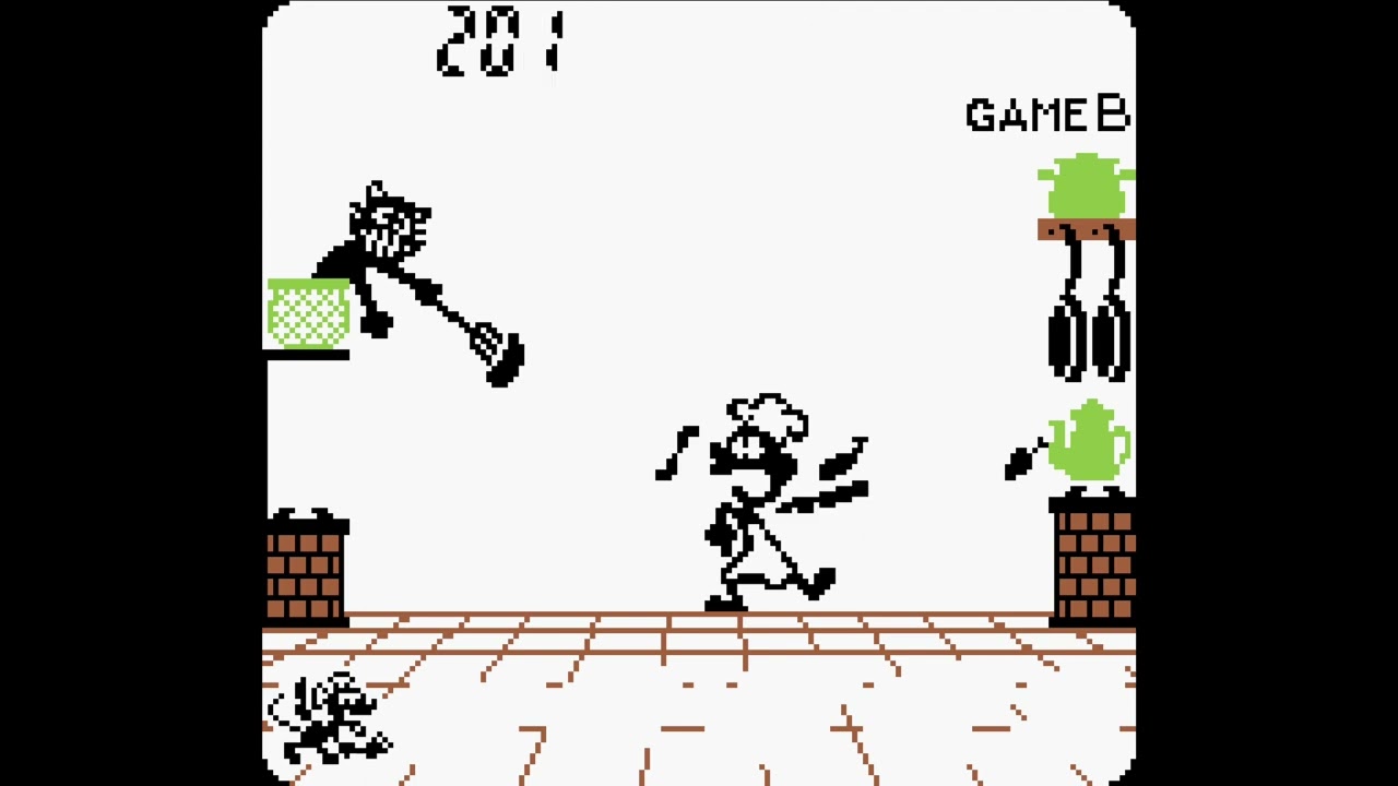 メル18662 GAME & WATCH CHEF 動作確認品 Chef by Itizso