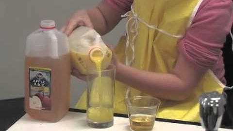 A Density Experiment You Can Drink! By Sara and Alyssa