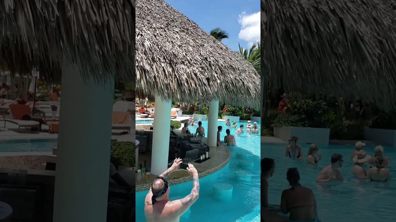Secrets Cap Cana 2023, swim up bar
