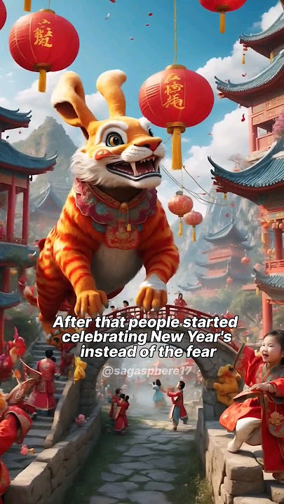 Legend's of Chinese New Year | Nian monster, Lunar New Year