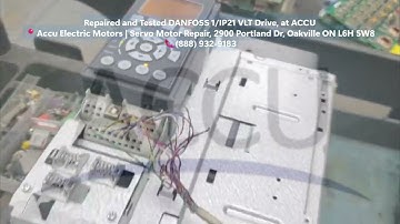 Repaired and Tested DANFOSS 1IP21 VLT HVAC DRIVE, at ACCU