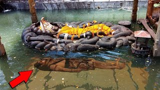इस मंदिर के तालाब के ऊपर है भगवान विष्णु की मूर्ति लेकिन पानी में नज़र आती है शिव की आकृति