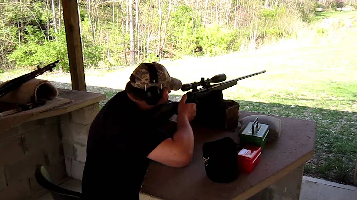 Mike Shooting His Weatherby .338-.378