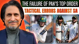 Pakistan's Top-Order Failure & Tactical Errors vs South Africa | PAK vs SA | Ramiz Speaks