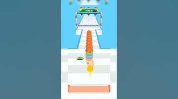 Ice cream Stack Games Runner Level 15🔥#gamingvideos #games #foryou #music #shorts #reels #trending