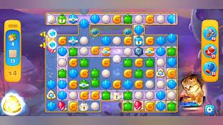 Fishdom 2022, no Boosters, 10101 level - прохождение без бустеров, 10101 уровень.