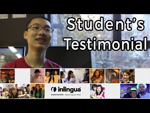 Student's testimonial -