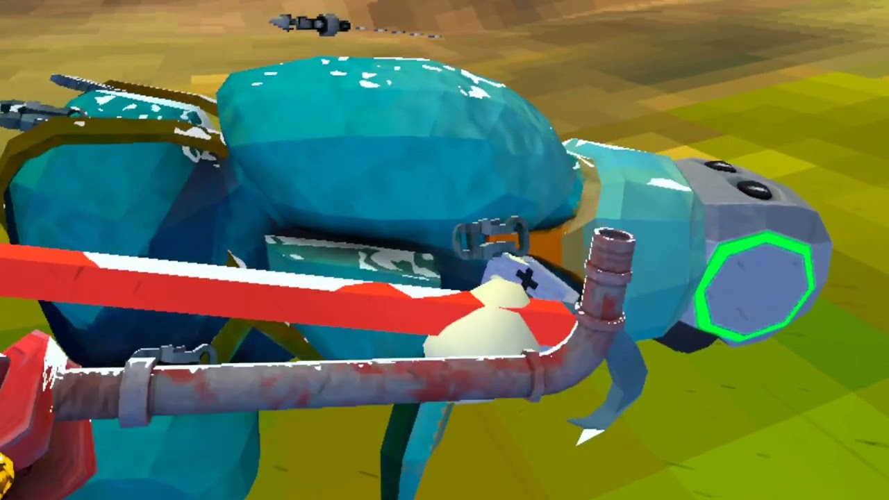 I created a mech in animal company