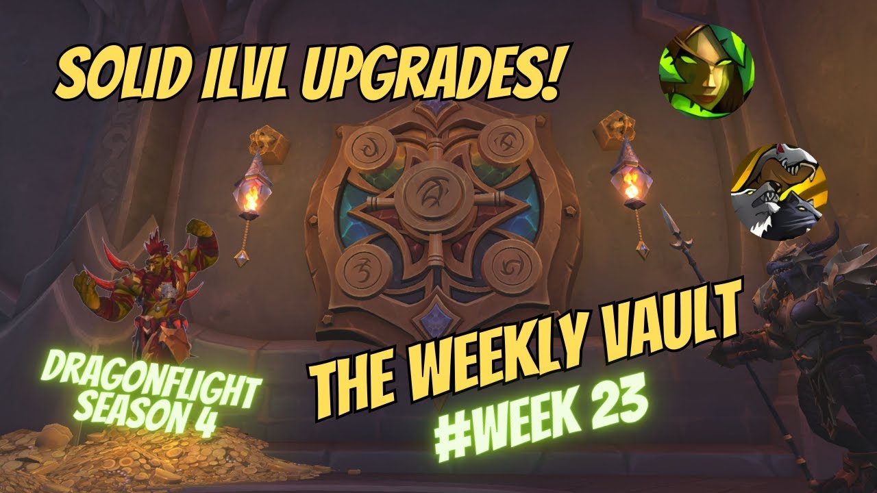 Solid ilvl ugprades! The weekly vault week 23 Dragonflight season