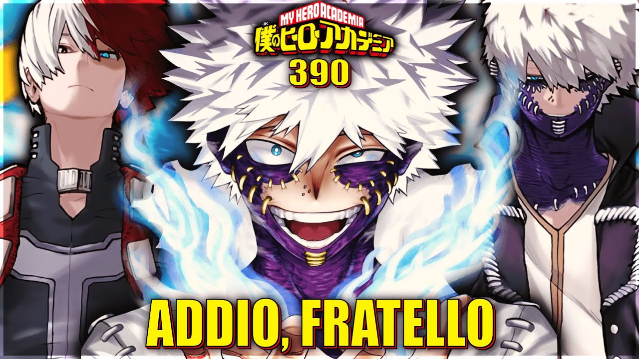 la FINE di TOUYA, SHOTO e della FAMIGLIA TODOROKI - My Hero Academia 390 ITA