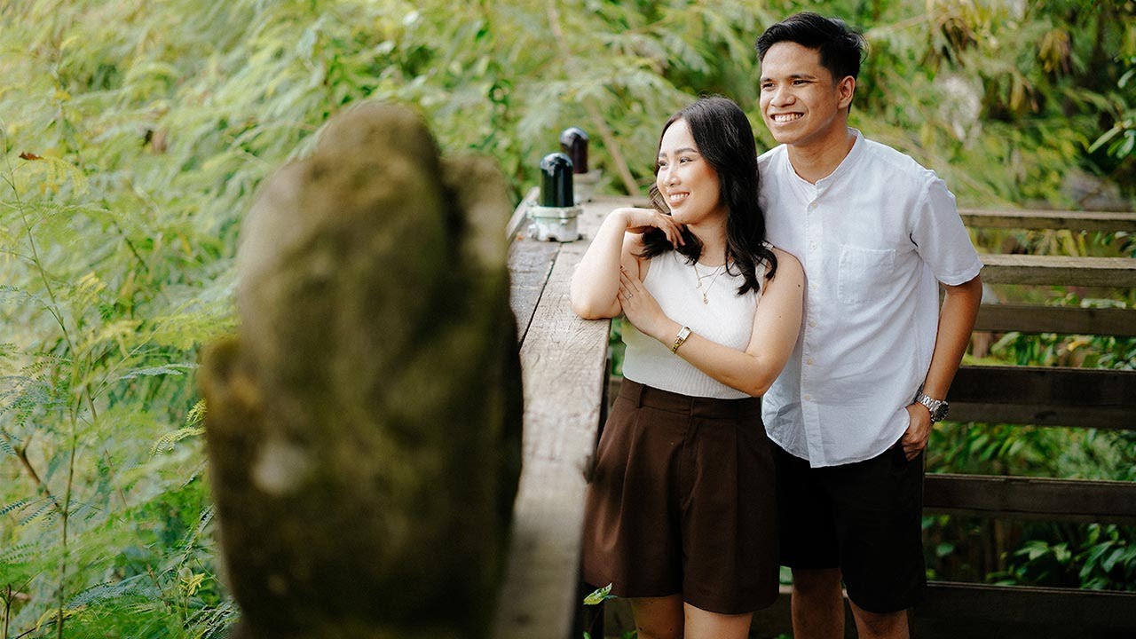 Save the date video of { Gab & Jel } | Engagement Session at Pulong Kabyawan Agricultural Farm