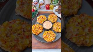 Cheesy Corn Disc Recipe😍 #shorts #trending #party
