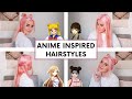 4 EASY ANIME INSPIRED HAIRSTYLES