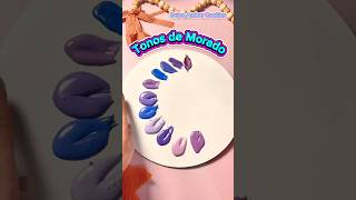 Truco Rápido Como Hacer Color Morado Gama De Morados
