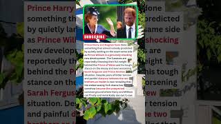 BREAKING: Sussexes Side with Prince William at Last—Sarah Ferguson Behind the Twist!