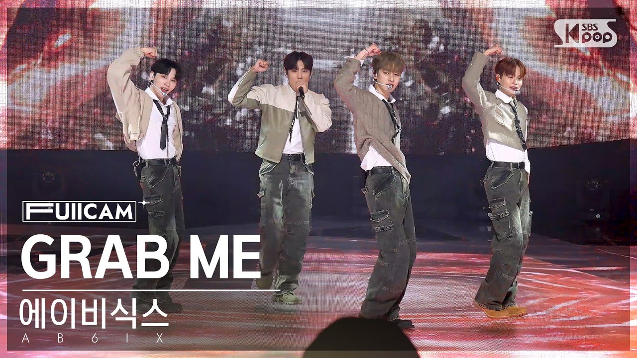 [안방1열 풀캠4K] 에이비식스 'GRAB ME' (AB6IX FullCam)│@SBS Inkigayo 240204