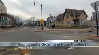 Wisconsin ranks high in number of roundabouts