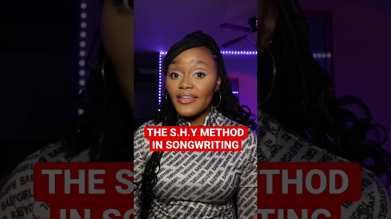 🤯 SONGWRITING TIPS YOU NEED TO KNOW: THE SHY METHOD #shorts #songwriting