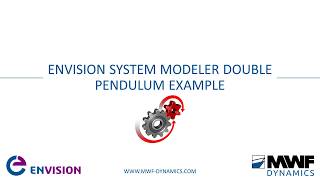 EnVision Tutorial - Double Pendulum - System Modeler example