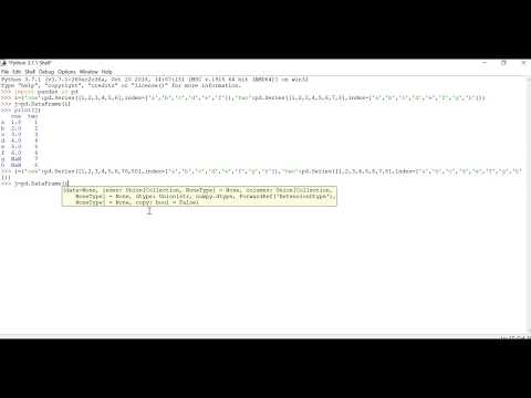 Python Pandas- Create a DataFrame from Dictionary of Series